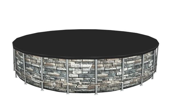 Bestway Power Steel XXL 671x132cm Kivimainen Ylätyyppinen Uima-allas - Kestävä ja Ympäristöystävällinen