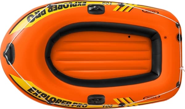 Intex 58355NP, Babybåt, Gutt/Jente, PVC, Sort, Oransje, Gult