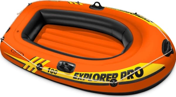 Intex 58355NP, Puhallettava vene, Musta, Oranssi, Keltainen, 304,8 mm, 101,6 mm, 362 mm, 2,55 kg