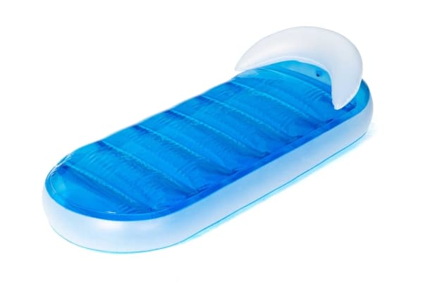 Bestway 43237, Blå, Flytemadrass, Monokromatisk, PVC, Unisex, 90 kg