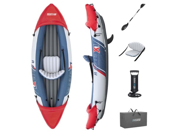 Bestway 65176, Resa/fritid, Forsränning, Grå, Röd, PVC, 1 person(er), 120 kg