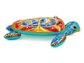Miniatyrbild 3 av 5: Bestway uppblåsbar madrass med handtag GUL Majolikatryck 183x173cm 41523