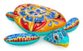 Miniatyrbild 2 av 5: Bestway uppblåsbar madrass med handtag GUL Majolikatryck 183x173cm 41523