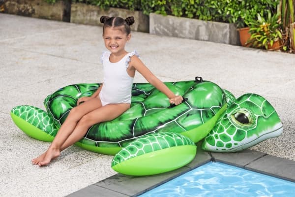 Bestway puhallettava patja kahvoilla KELTAINEN 41524