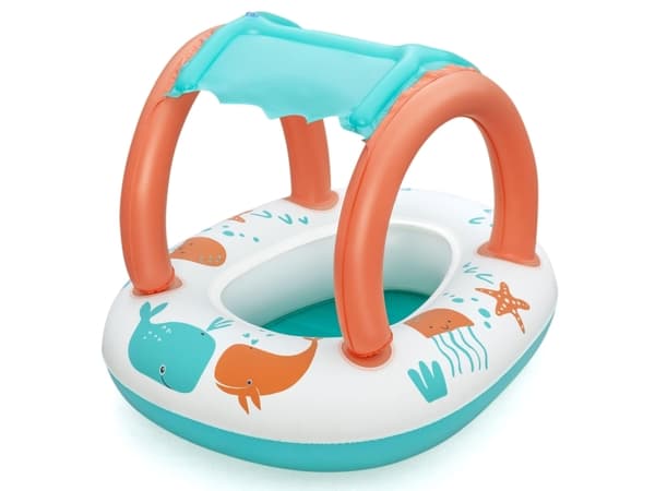 Life Water Pontoon med Tak 84x67 cm BESTWAY
