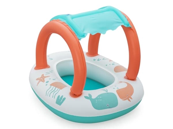 Life Water Pontoon med Tak 84x67 cm BESTWAY