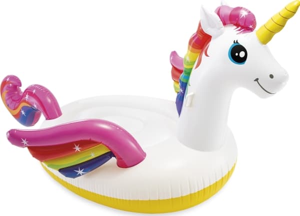 INTEX mega bademadrass Unicorn 287x193x165 cm