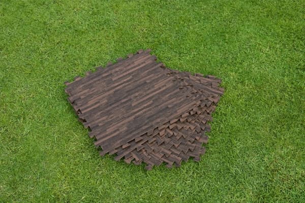 Isolasjonsmatte skumpute puslespill Tre 50x50 12 stk Bestway 58712