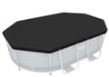 Miniatyrbild 2 av 2: Bestway 58424, Fodral, Grå, PVC, Oval, 20 cm, 30 cm