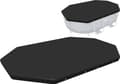 Miniatyrbild 1 av 2: Bestway 58424, Fodral, Grå, PVC, Oval, 20 cm, 30 cm