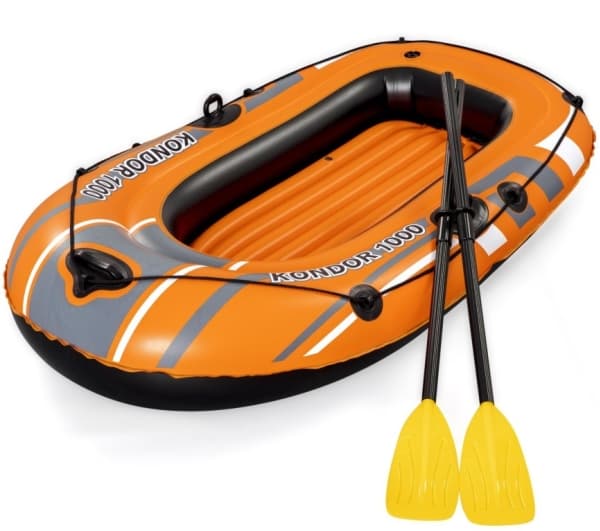 Bestway 61078, Rafting (elv), Rafting gummibåt, Sort, Rød, Hvit, Gult, Vinyl, 1 person(er), 80 kg
