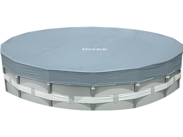 Intex 28040, Dekke, Basseng på bakken, Rund, Blå, PVC, Polyethylen, 4,88 m