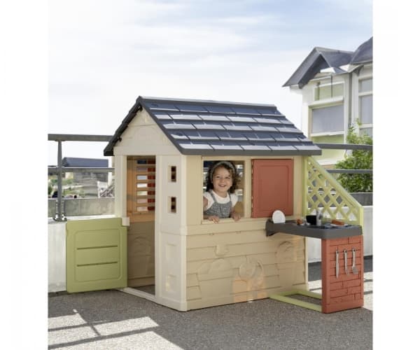Smoby 810739, Frittstående lekehus, 2 år, 1 dører, Flerfarget