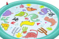 Miniatyrbild 3 av 5: Plaskdamm vattenfontän matta 122cm sprinkler dino rutschkana Bestway 52698