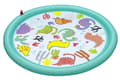 Miniatyrbild 1 av 5: Plaskdamm vattenfontän matta 122cm sprinkler dino rutschkana Bestway 52698