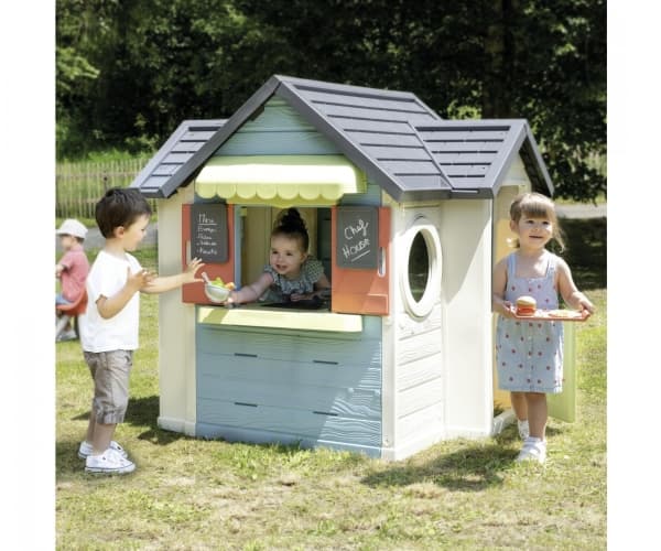 Smoby 810407, Frittstående lekehus, 2 år, 1 dører, Flerfarget