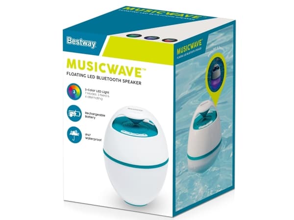 MusicWave Flytande LED Bluetooth Högtalare