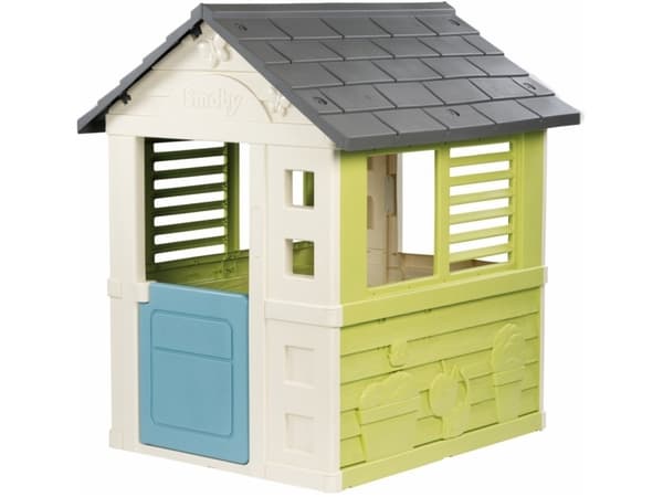 Smoby 810737, Frittstående lekehus, 2 år, 1 dører, Flerfarget