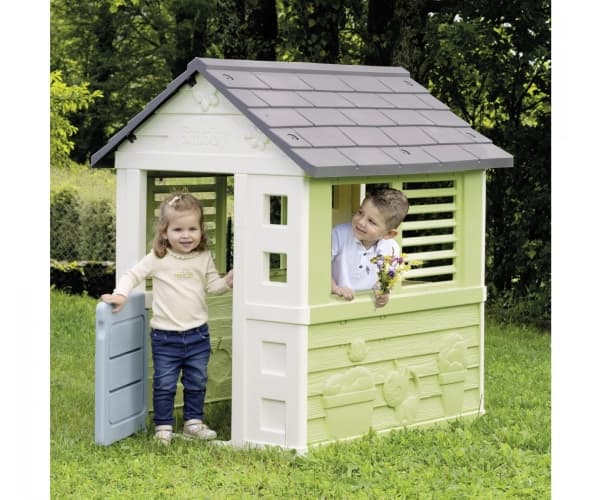 Smoby 810737, Frittstående lekehus, 2 år, 1 dører, Flerfarget