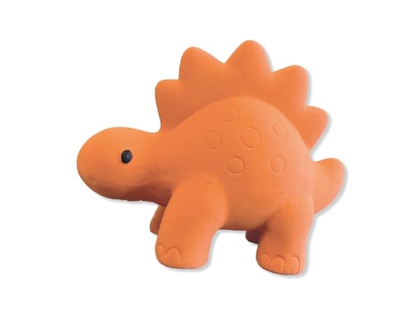 SES Stegosaurus badleksak 100% naturgummi 13213