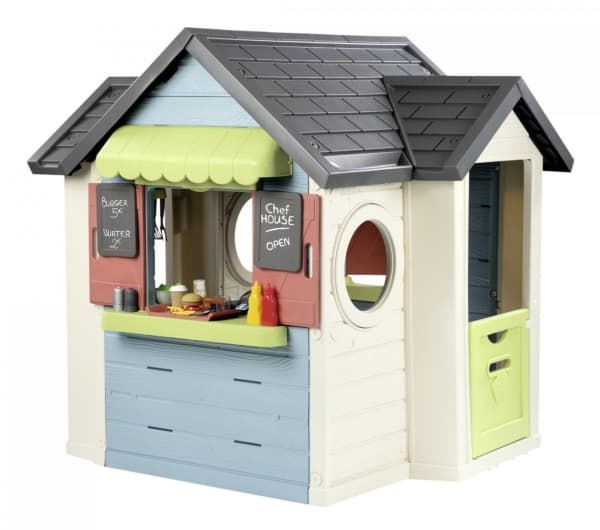 Smoby 810407, Frittstående lekehus, 2 år, 1 dører, Flerfarget