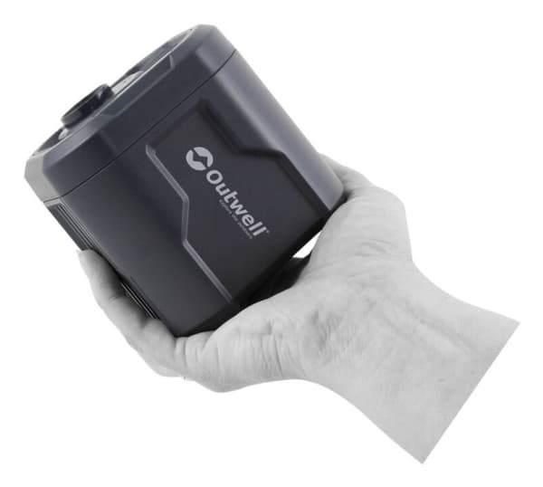 Outwell Mistral Rechargeable Pump, Inflatables, 600 l/min, Blue, Acrylonitrile butadiene styrene (ABS), Polycarbonate (PC), USB Type-C, Battery, USB