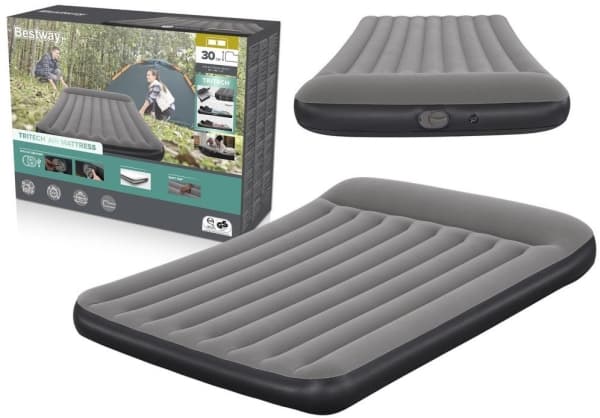 Bestway 671BS Puhallettava parivuoteellinen patja 150 x 203 x 30 cm Bestway
