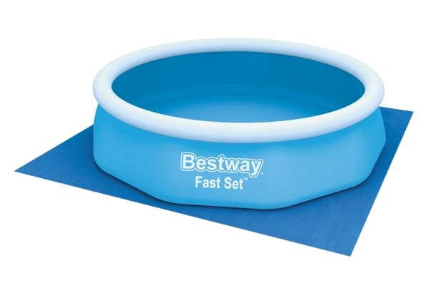 Pool mat BESTWAY, blue, 335 x 355 cm