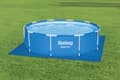 Miniatyrbilde 4 av 5: Pool mat BESTWAY, blue, 335 x 355 cm