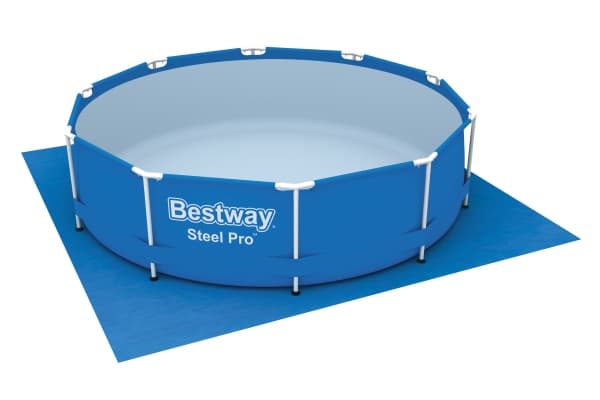 Pool mat BESTWAY, blue, 335 x 355 cm