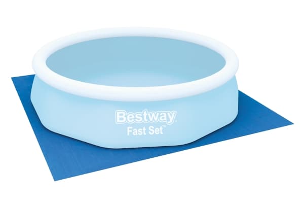 Pool mat BESTWAY, blue, 335 x 355 cm