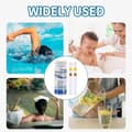 Miniatyrbild 7 av 8: Lollanda 50-pack 3-i-1 Pooltestremsor och Spa-teststickor - pH, Vattentestare, Alkalinitet, Fritt Klor