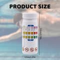 Miniatyrbild 8 av 8: Lollanda 50-pack 3-i-1 Pooltestremsor och Spa-teststickor - pH, Vattentestare, Alkalinitet, Fritt Klor