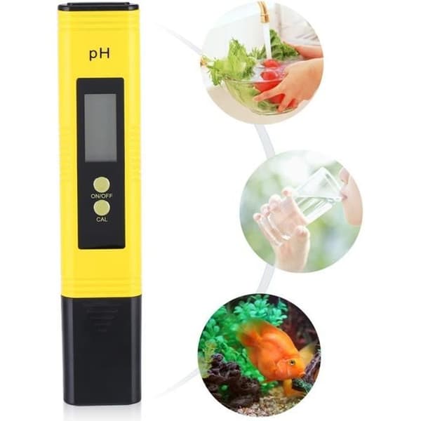 PH Tester Digital Tester, Protable Digital PH Meter Aquarium Pool Water