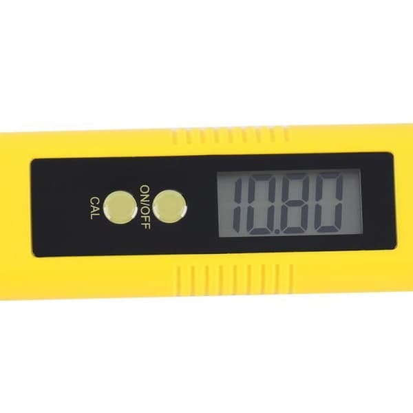 Skyddsbar LCD digital pH-mätarepenna, pH-testare med 2-punkts auto-kalibrering, PH-mätare för akvarium, poolvatten och