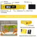 Miniatyrbild 3 av 4: Hillylolly Electronic Ph Meter Tester Ph Meter, ATC Digital Ph Meter, Water Quality Tester med LCD-skärm, Range 64