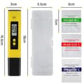 Miniatyrbild 2 av 4: Hillylolly Electronic Ph Meter Tester Ph Meter, ATC Digital Ph Meter, Water Quality Tester med LCD-skärm, Range 64