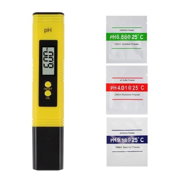 Hillylolly Electronic Ph Meter Tester Ph Meter, ATC Digital Ph Meter, Water Quality Tester med LCD-skärm, Range 64