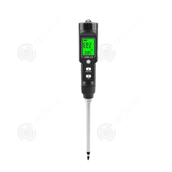 INN Salinometer 28x3,7x3,7cm elektronisk testare multifunktionspenna jordtestare trädgård vatten jord analys digital metalldetektor