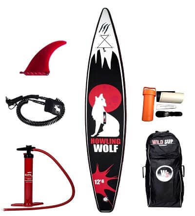 Inflatable sup WILDSUP HOWLING WOLF 12.6