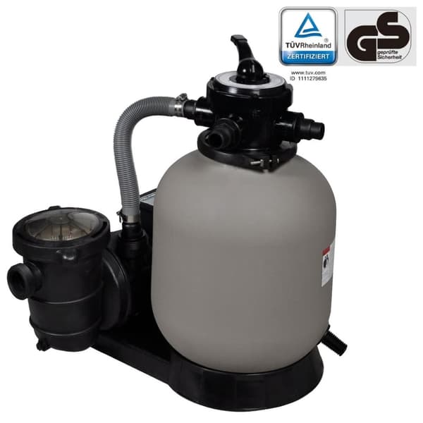 vidaXL Sandfilterpumpe 600 W 17000 l/t
