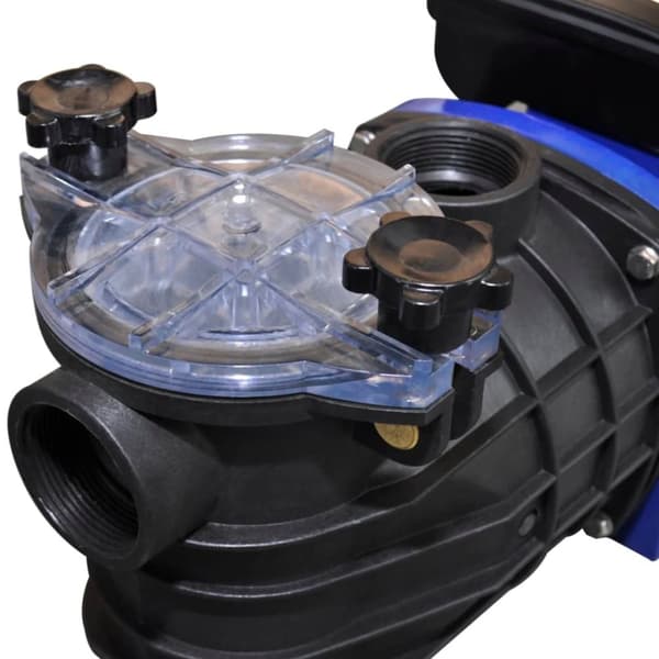 vidaXL poolpumpe elektrisk 500 W blå