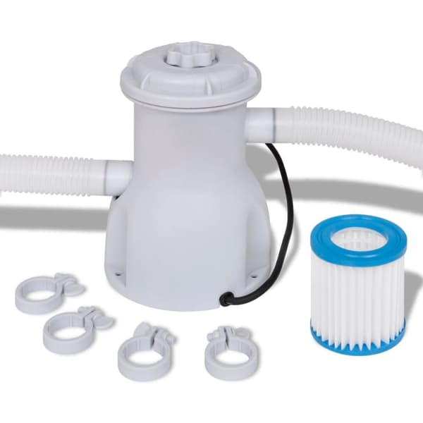 vidaXL Filterpumpe for svømmebasseng 300 gal/t