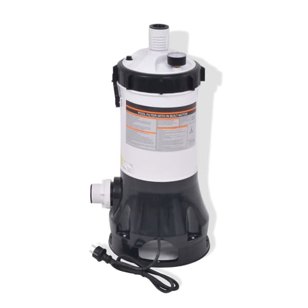 vidaXL Filterpumpe for basseng 185 W 4,4 m³/t