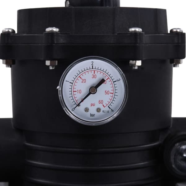 vidaXL sandfilterpumpe med timer 530 W 10980 l/t.