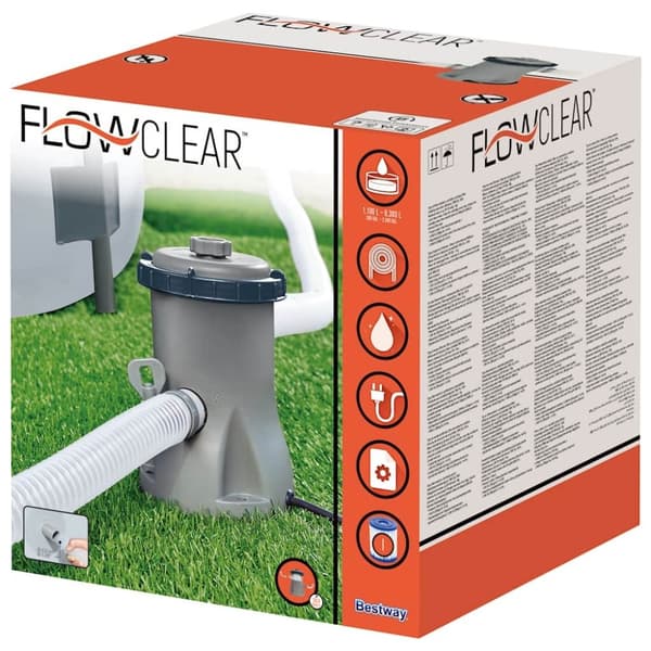 Bestway Filterpumpe for basseng Flowclear 330 gal