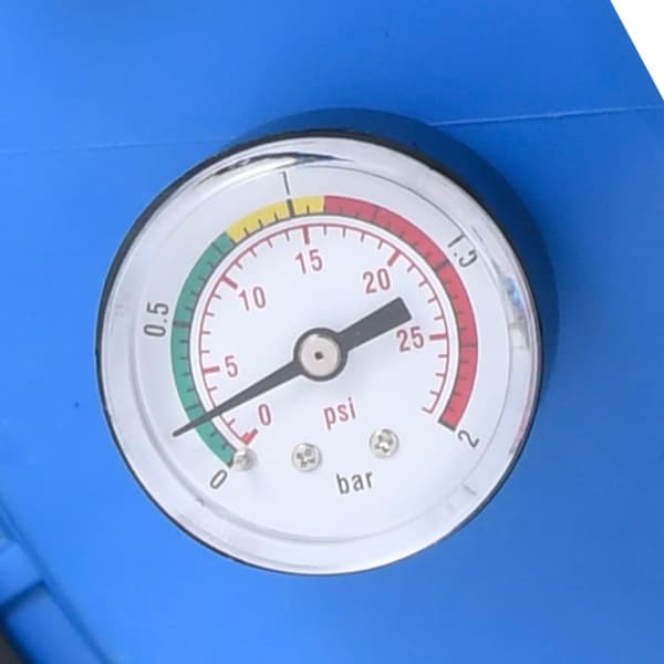vidaXL Sandfilterpumpe blå og svart 385x620x432 mm 200 W 25 L