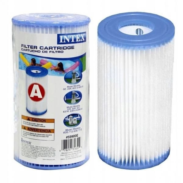 Intex poolfilter 2 stycken - Intex typ A pump - reservdelar till filter
