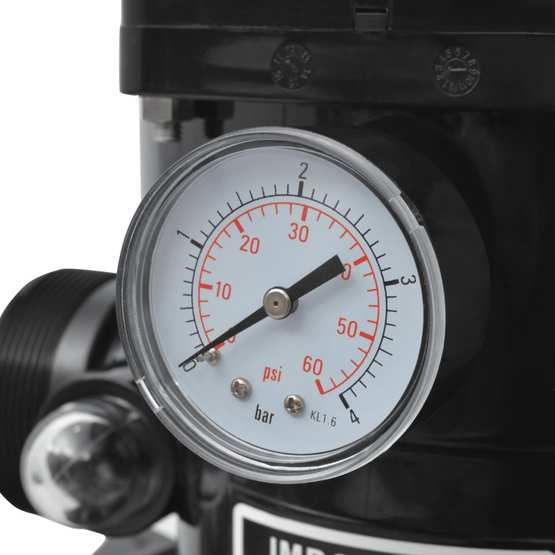 Sandfilter Och 6-Vägsventil Blå 460 Mm