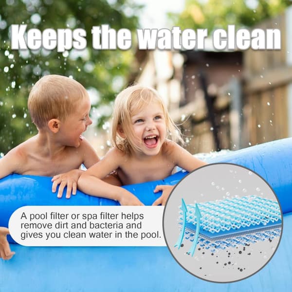 INF Filter for oppblåsbare Mspa-basseng  4-pack